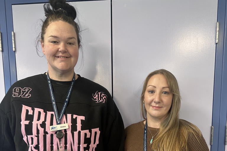 MAC facilitators Alisha Piper and Jess Bowater say the program can change lives.