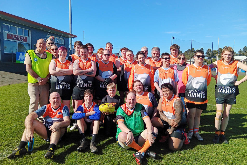 The Grampians Giants are celebrating their first grand final appearance.