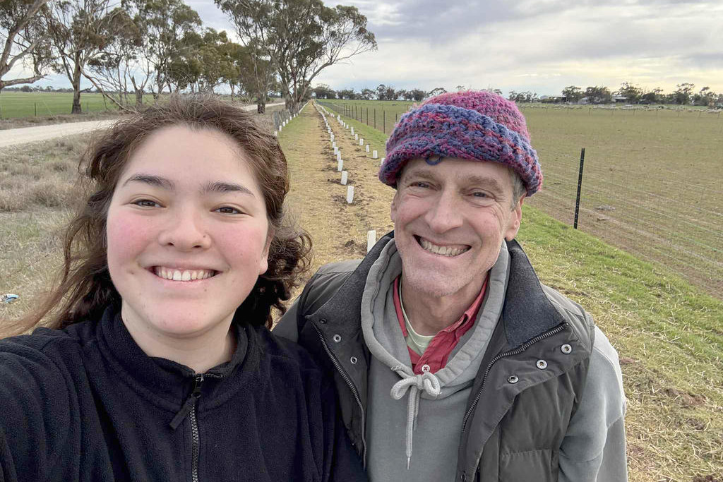 A dedicated group of Melbourne volunteers, including Hannah and Gary Spivak, have kept the spirit of Project Hindmarsh alive with an annual tree planting near Nhill.