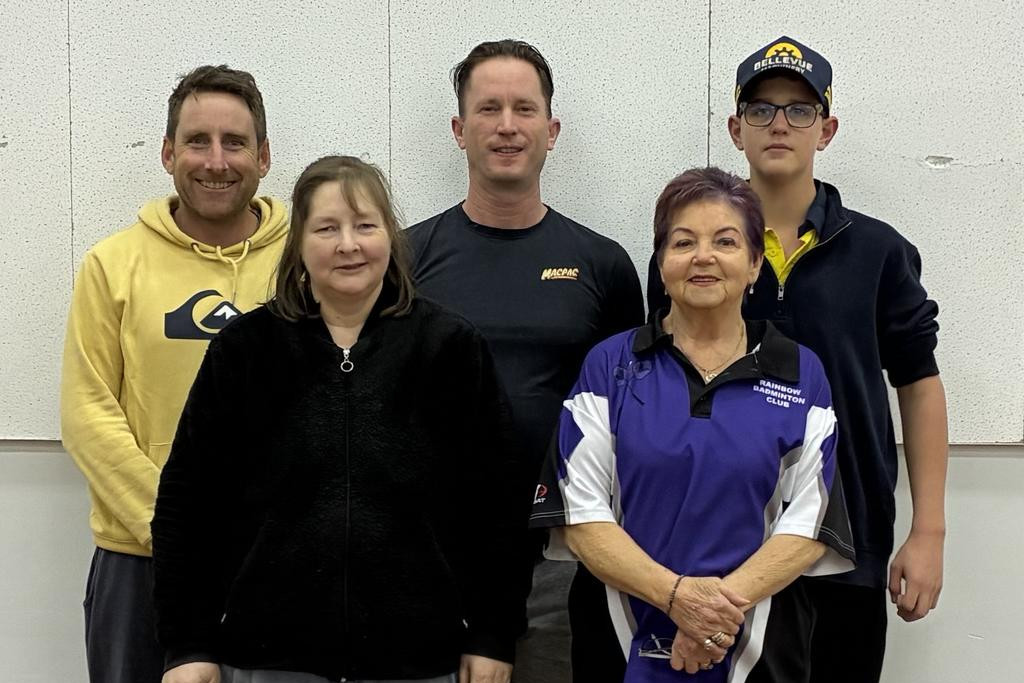 Premiers, Ben Gosling, Peta Bennett, Hamish Hollamby, Jill Eckermann and Evan Keller.