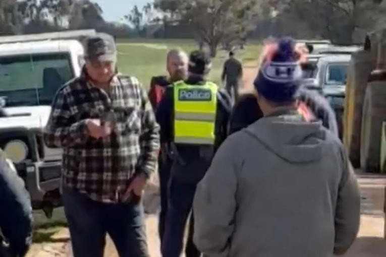 Landowners and TCV workers clash near Marnoo, Voctpriam Police called.
