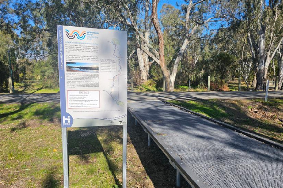 The Wimmera River Discovery Trail, a walking track connecting Dimboola and Jeparit, is almost open for public use with an official opening happening later this month.
