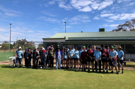 A large group gathered for the final session.