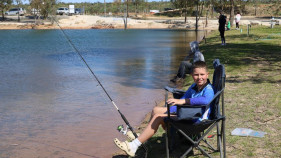 Rainbow Lake fishing