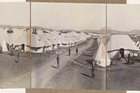 Casualties of the Gallipoli campaign were evacuated to 3rd Australian General Tent Hospital on the island of Lemnos, Greece, throughout 1915.
