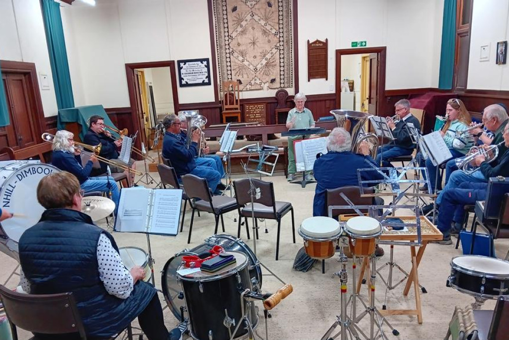 The Nhill–Dimboola Band is tuning up for a busy show season. Catch them at the Nhill Show, Dimboola Show and Natimuk Fringe Festival.