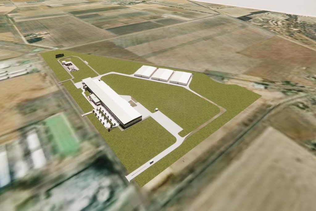 Plans for the Farm Frites Potato chip processing plant at Dooen.
