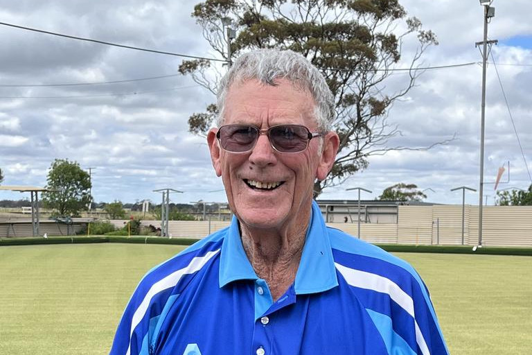 Ian Tink is Serviceton Bowling Club's men’s singles champion for 2025-26.