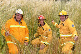 The Fire Danger Period has officially begun for the Yarriambiack Shire Council. Warracknabeal CFA group officer Cameron Drage, captain Russell Brown and Craig Byron reminds locals: “Complacency is no excuse for not being prepared”.