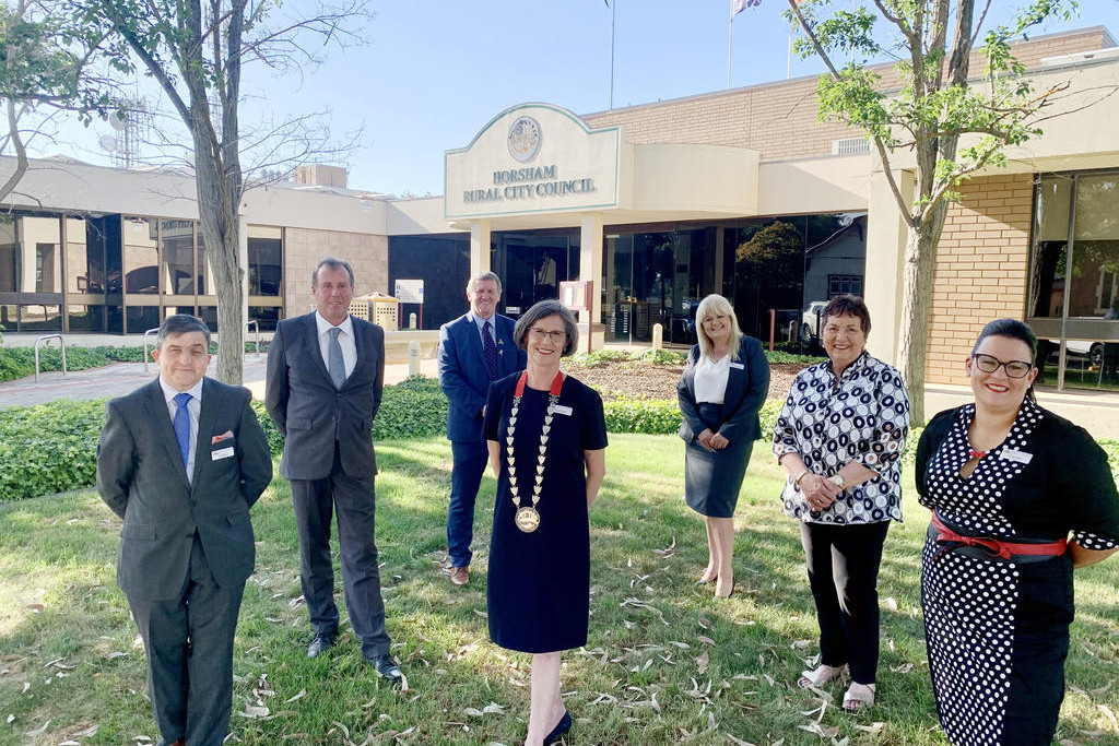 Former Horsham Rural City Council mayor Robyn Gulline (middle) and ex-councillor David Bowe (left) have responded the Municipal Monitor’s report.