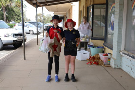 Kayla and Adalyn with Julie McLean
