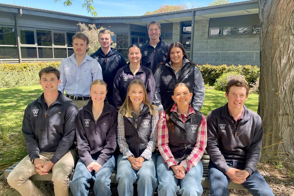 Scholarship winners.