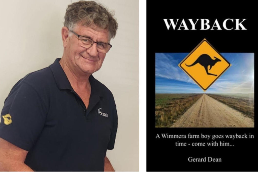 Wimmera farmboy, Gerard Dean, launched his self-published memories of growing up in the region, Wayback.