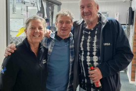 Lorna Schilling, Kevin (Macca) McDonald and Peter Miller.