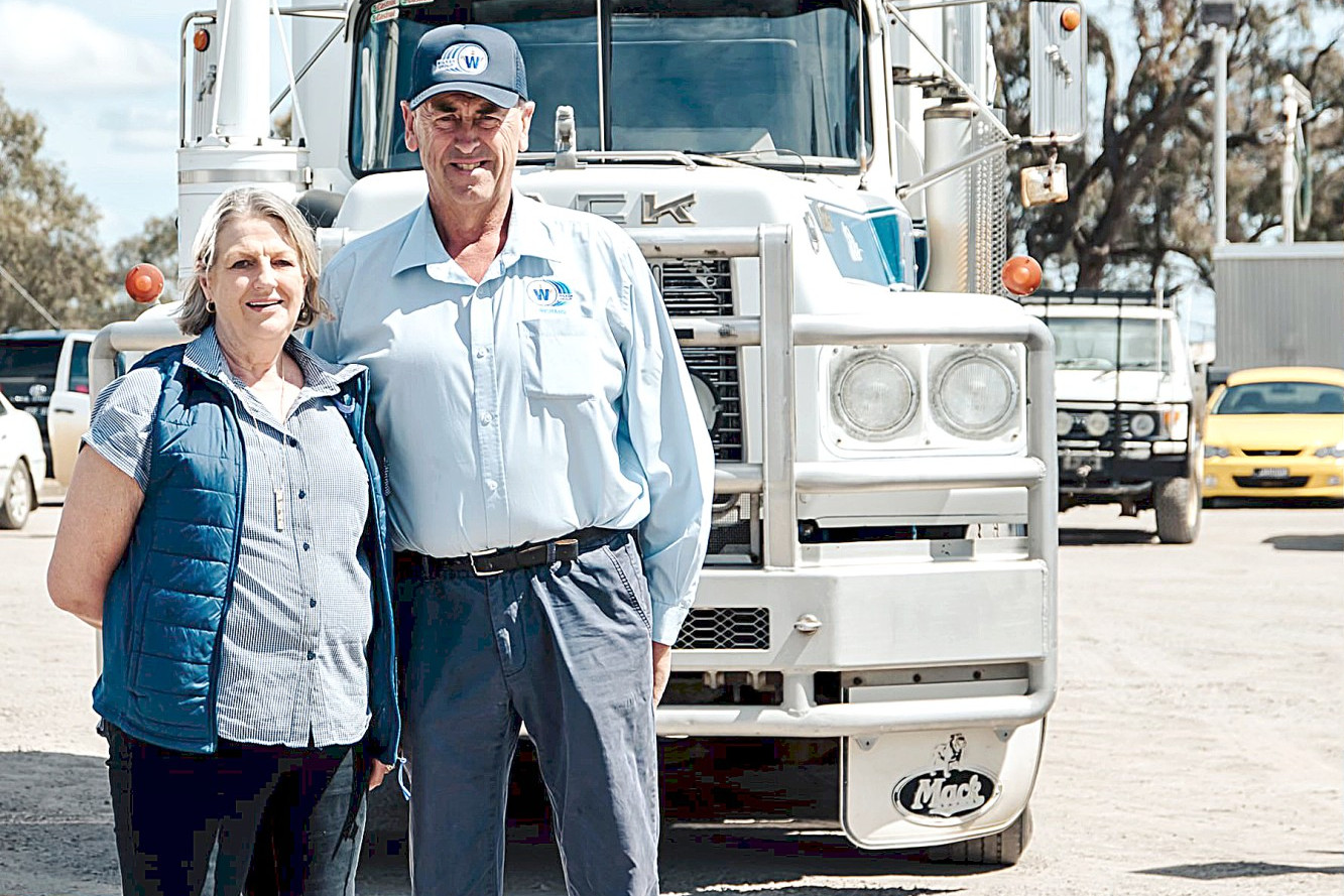 FAMILY GROWTH: Wilken Group owners Joy and Richard Wilken celebrate 40 years of business. Photo: ALISHA GARLICK