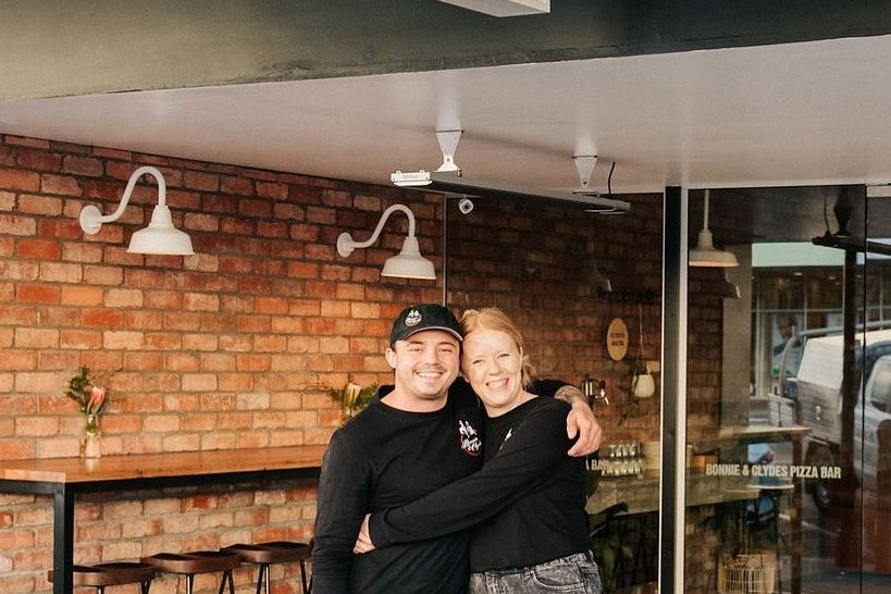 CHANGE: Bonnie and Clydes Pizzeria owners Dan and Emily Lukazsewski are celebrating the relaunch of their pizzeria after choosing to refocus business around order pickups and deliveries. Photo: CONTRIBUTED.