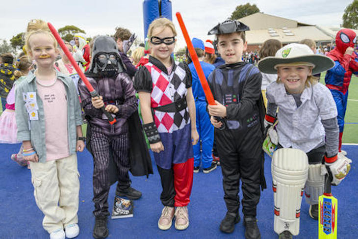 Horsham West and Haven: Frieda Pohlner, Cruz McKinnon, Evie Henwood, Blake Frost and Noah Frew.