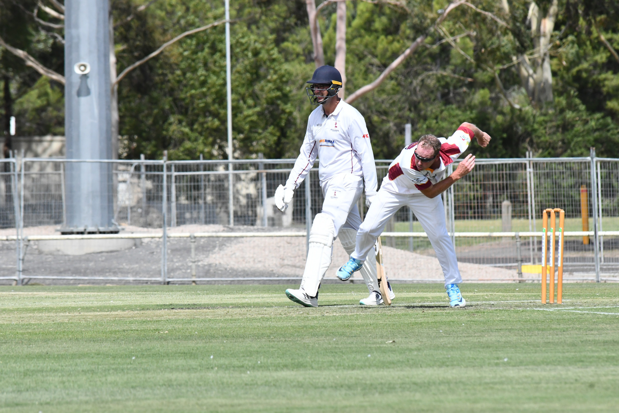 Brim Kellalac Sheep Hills Chris McPherson took 1/9 off seven overs featuring four maidens. PHOTO: CHRIS GRAETZ