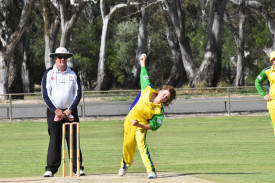 Youngster Jackson Potter stepped up to help the Bulls field a team.