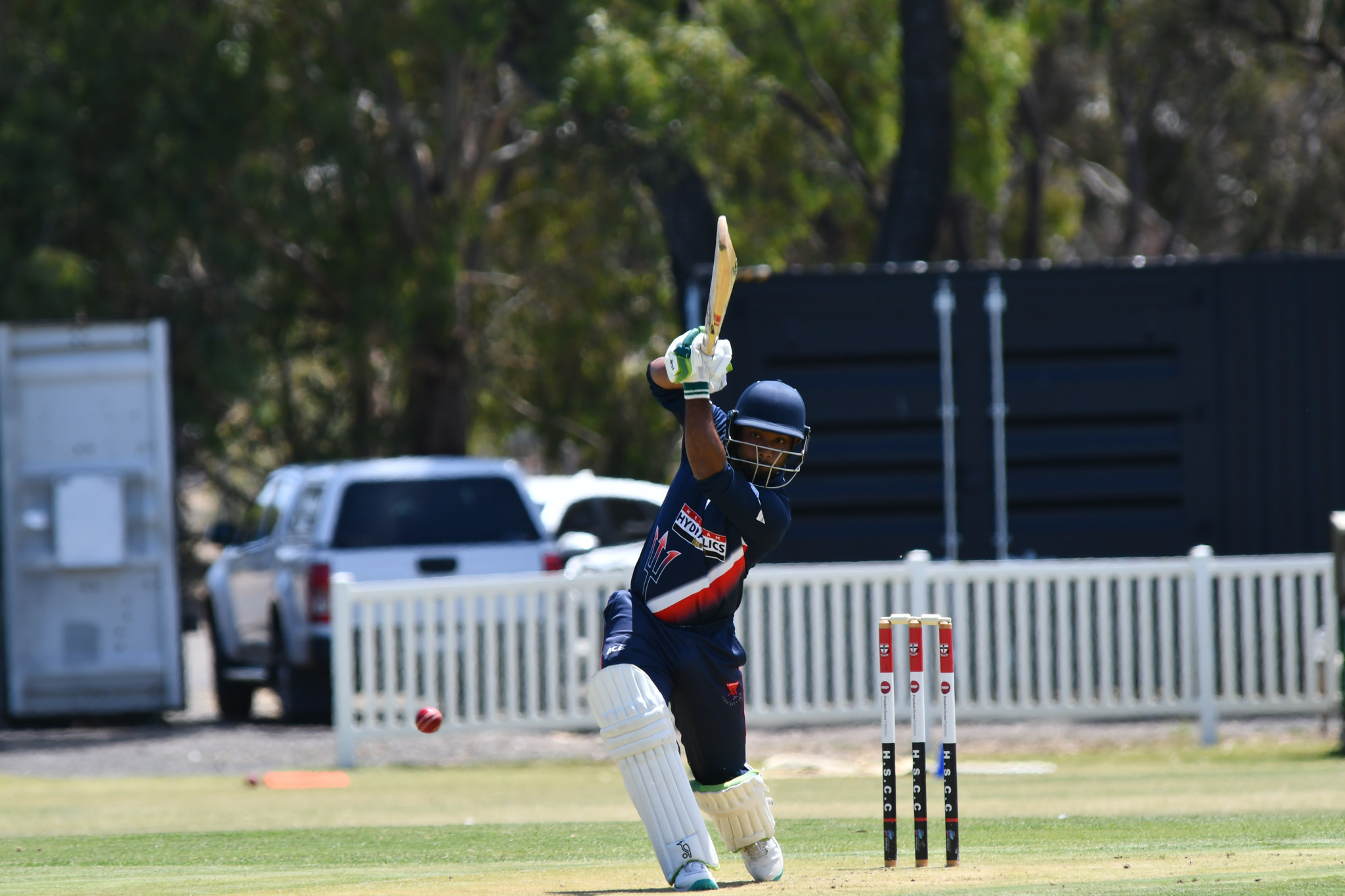 Laharum’s Dayan Wilfred scored 28 runs. PHOTO: TONY TOMLINS
