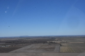 View of the vast farmland.