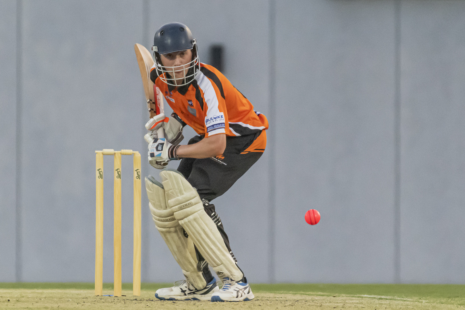 Hugo Funcke scored 17 runs and took one wicket. PHOTO: SHANE ROBERTS