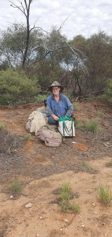John the Highway Man passing through Lascelles recently.