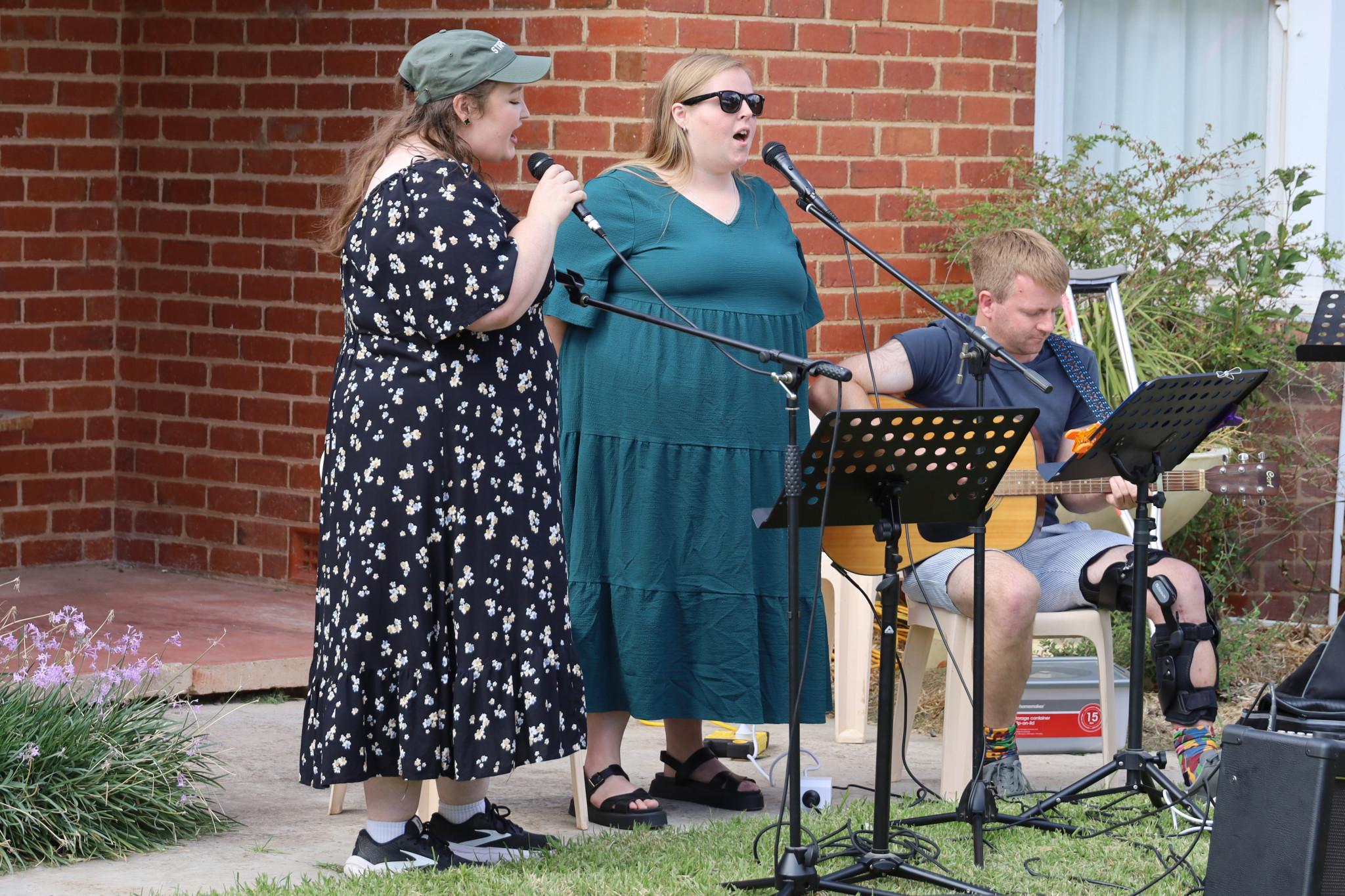 Felicity, Emma and Ash from Rupanyup play at Tesso’s.