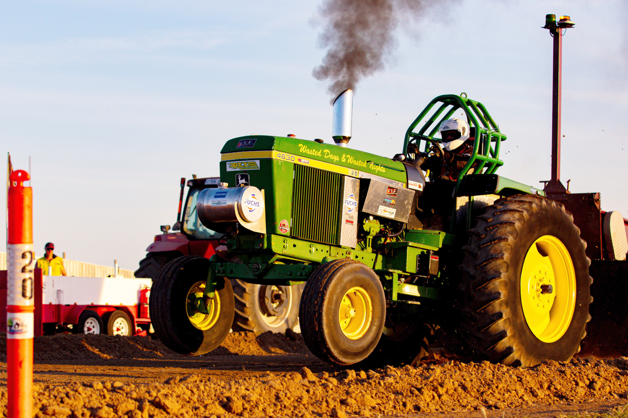 A total of 20 tractors from three states in the country participated in eight different categories. Photo: PETES PHOTOS