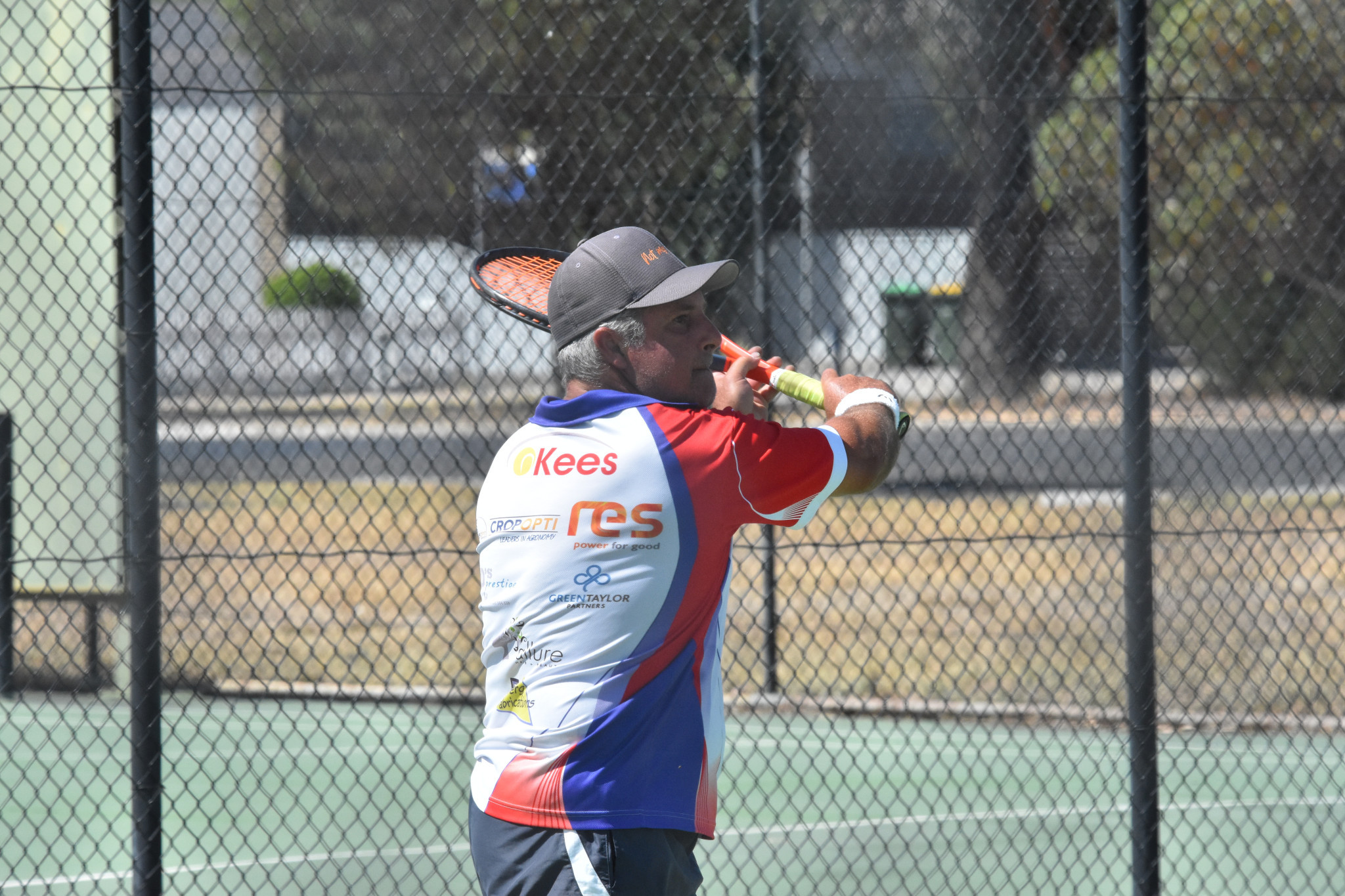 Kalkee’s Jeff Friberg gets ready to hit the ball. PHOTO: CHRIS GRAETZ