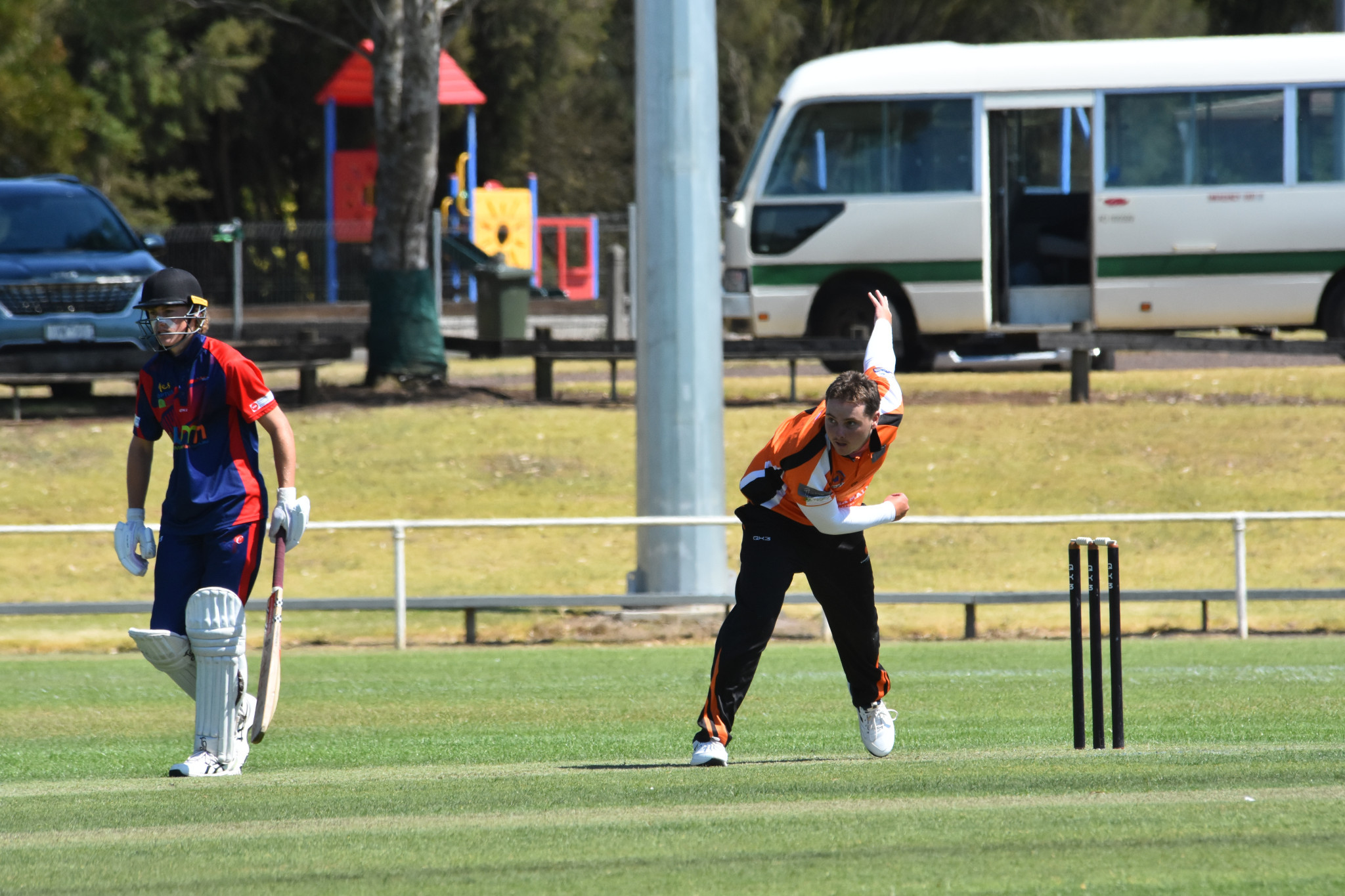 Kynan Torney took four wickets during the course of the week. PHOTO: CHRIS GRAETZ