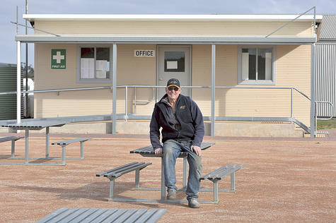 Les Down has been a part of the Mallee Machinery Field Days since its debut in 1979.