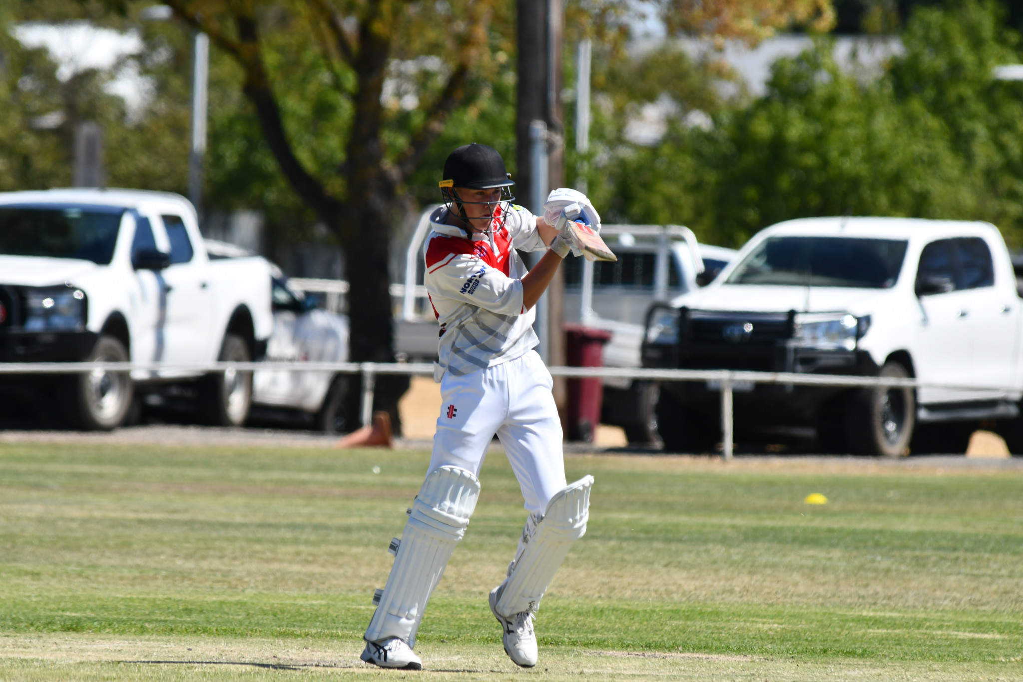 Homers Luke Mills scored 17 runs. PHOTO: CHRIS GRAETZ