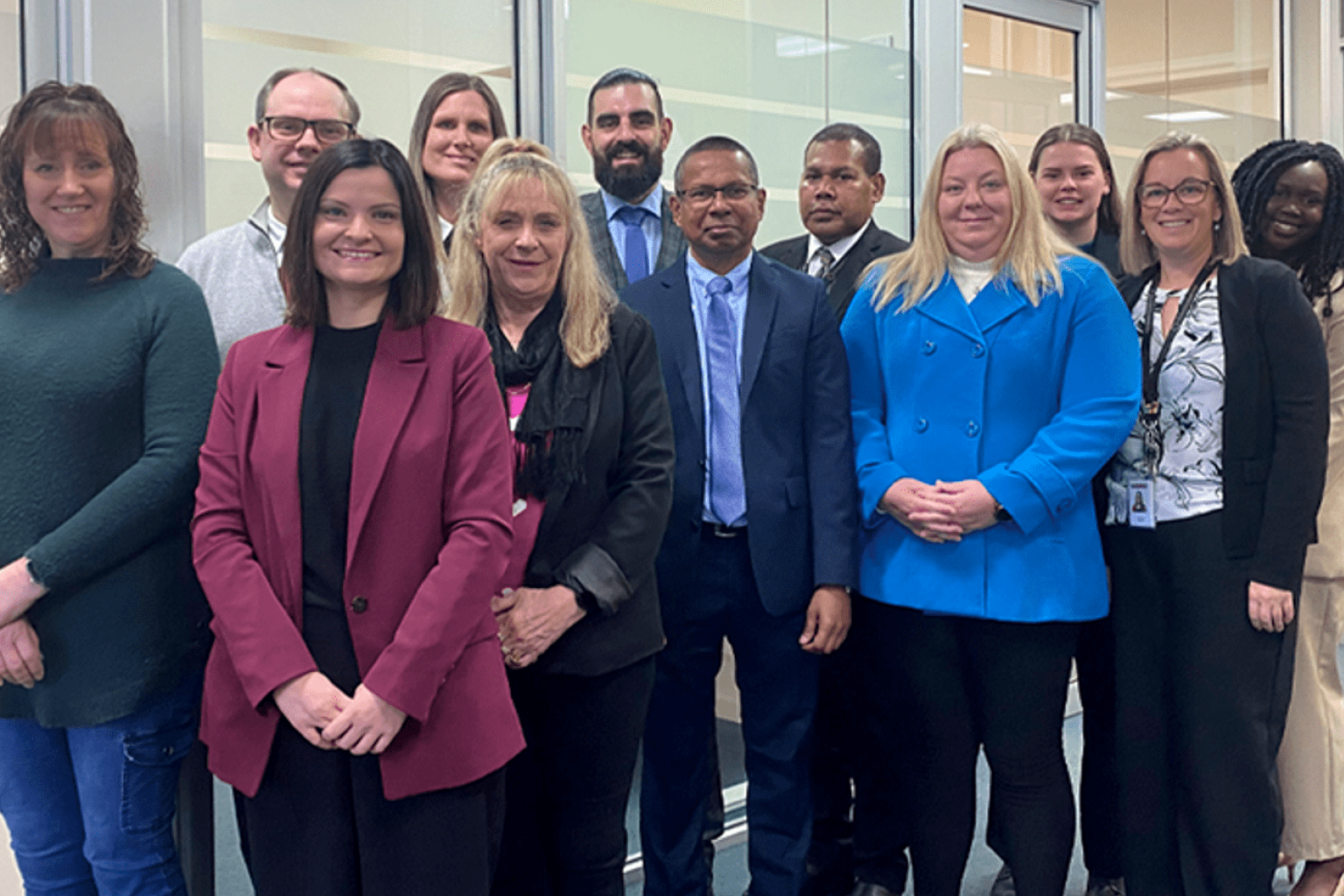 ack Row: Legal Assistant Paula Doyle, Acting Regional Manager Slav Subbotin, Legal Assistant Casey Vanstan, Acting Senior Lawyer Nick Tsekinis, Lawyer Ropate Cabealawa, Lawyer Alyssa Evans, Family Lawyer Luchia Ador Front row: Legal Assistant Kali Barnes, Legal Assistant Maureen Wilksch, Lawyer Ajith Anawaratna, Legal Assistant Hailey Crute, Administrative Services Manager Janelle Bales, Regional Manager Karla Randle and Senior Lawyer Erica Weatherly are also on the team. Picture supplied VLA