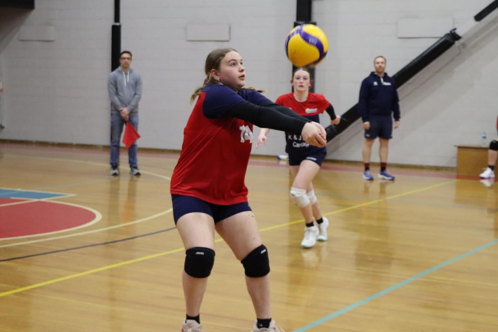 Wimmera Lutheran College's Amelia Van Buuren is excited for the volleyball season ahead. Picture supplied