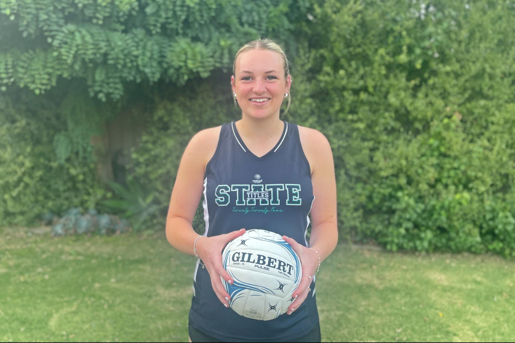 Laharum netballer Jaylen Benbow has been selected in the Wimmera Mallee open netball team for March's state titles. Picture by Lucas Holmes