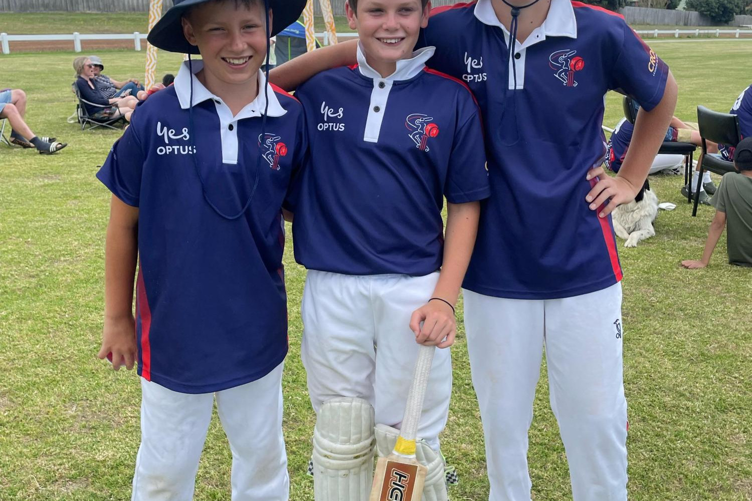 Jazz Hopper (left) and Thomas Combe will return to the HCA's under-13 country week team, while Hugh Miller (right) steps up to the under-15s in 2025. Picture file