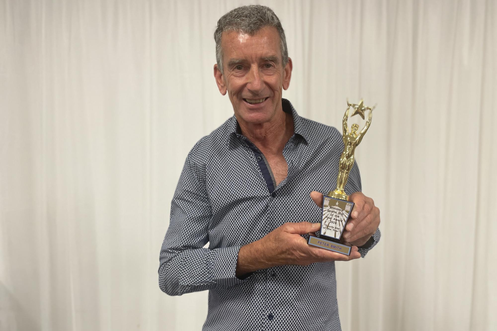 Water-skier Peter Smith was crowned the Wimmera Regional Sports Assembly's sports star of the year on Friday, February 14. Picture by Lucas Holmes