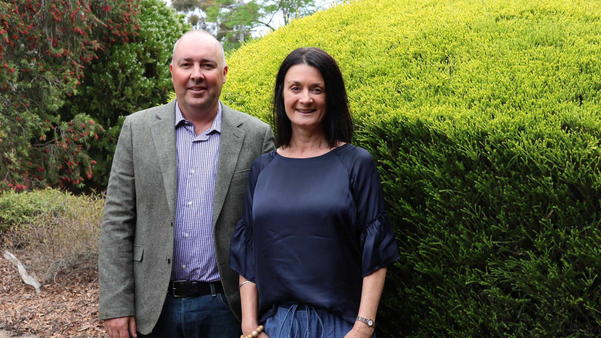 Cr Tim Meyer will serve his third term as mayor of West Wimmera Shire Council, Cr Jodie Pretlove was elected as the deupty mayor. Picture supplied 