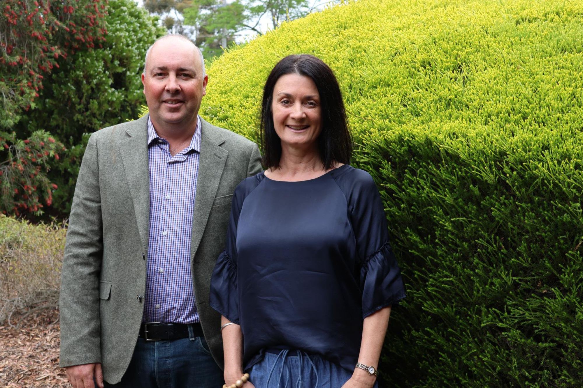 Cr Tim Meyer will serve his third term as mayor of West Wimmera Shire Council, Cr Jodie Pretlove was elected as the deupty mayor. Picture supplied 