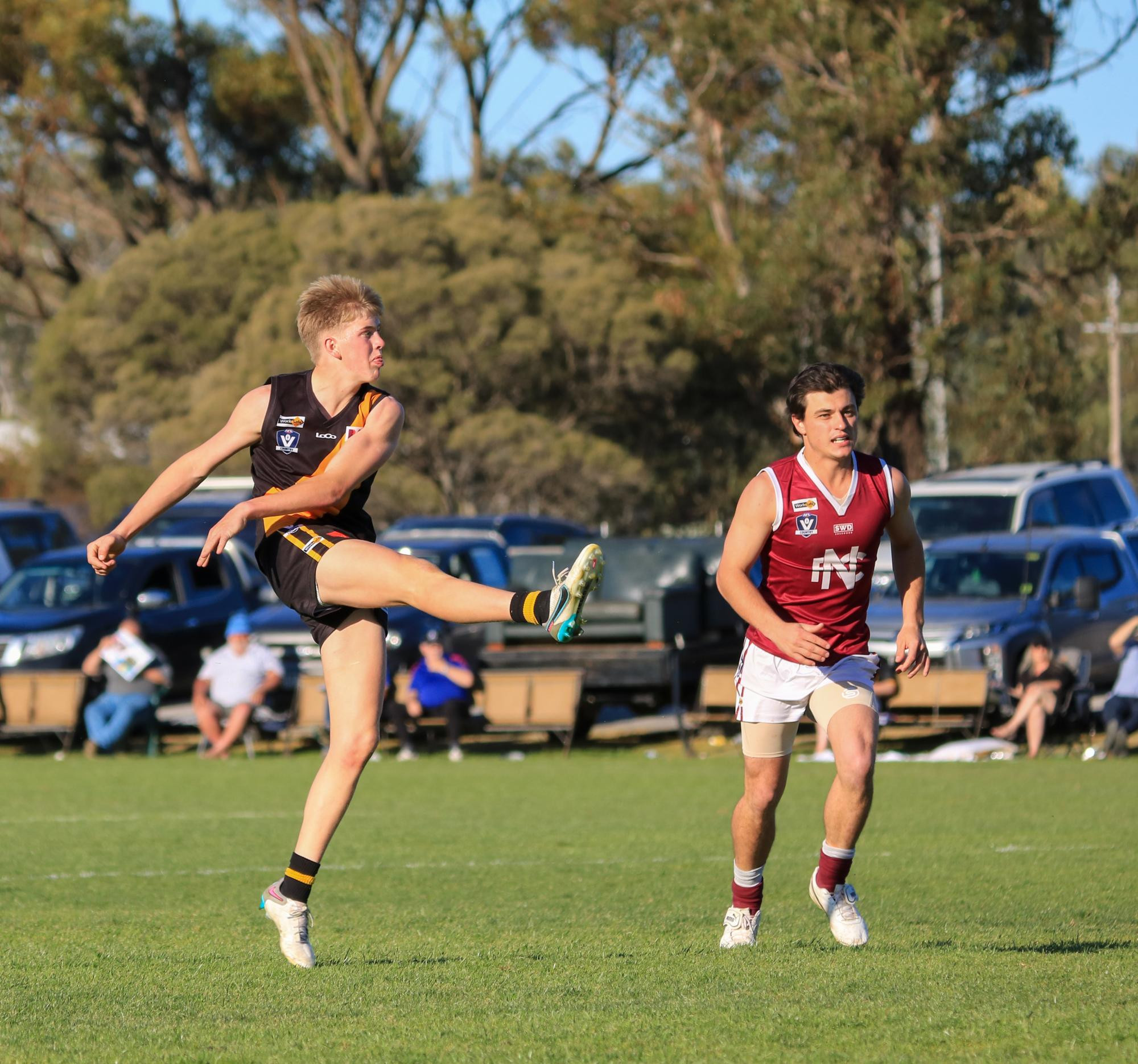 Sea Lake-Nandaly young star Thomas Cox. Picture by Blake Lee