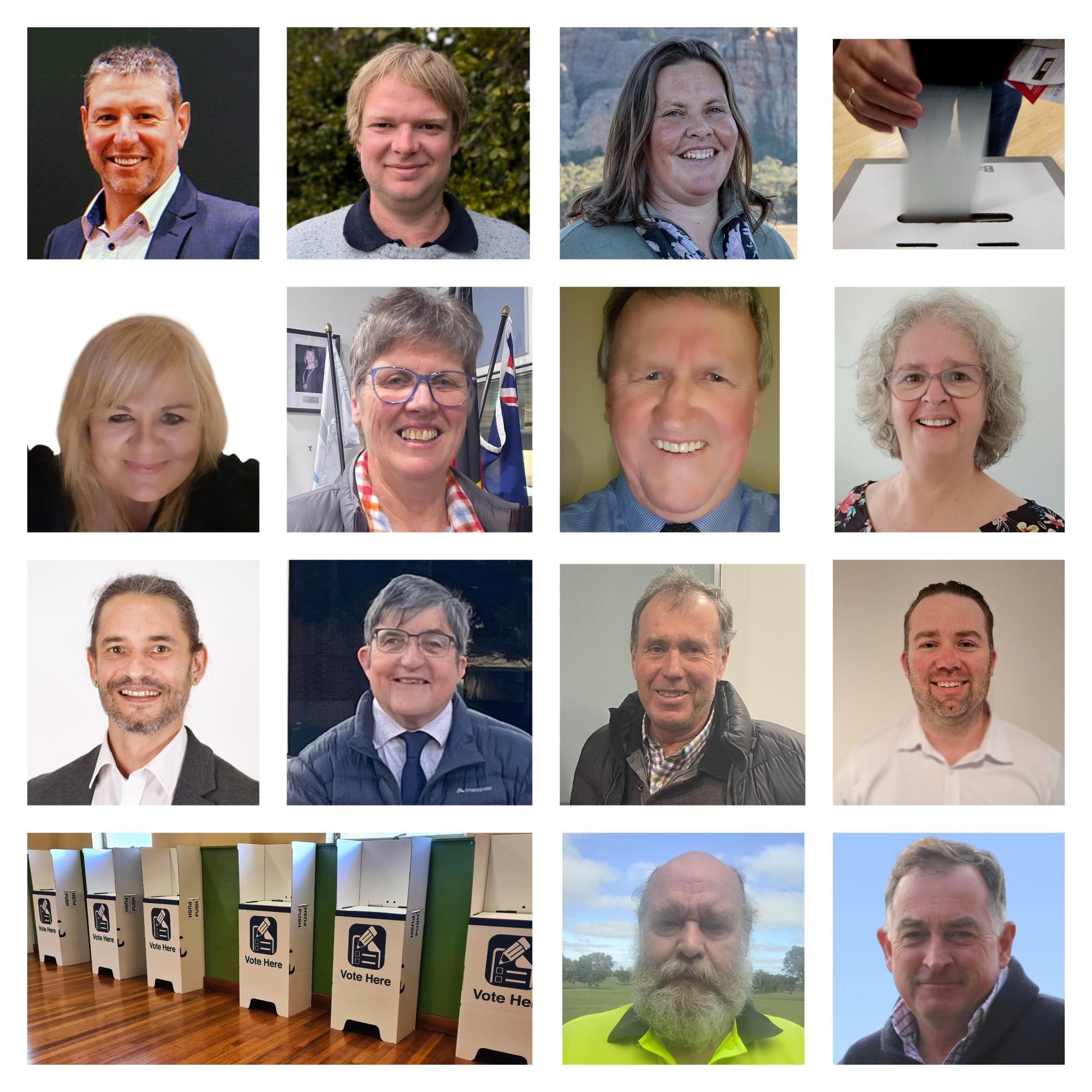 Fifteen Horsham Rural City Council candidates share skills and expertise and the voting deadline nears. Computer graphic