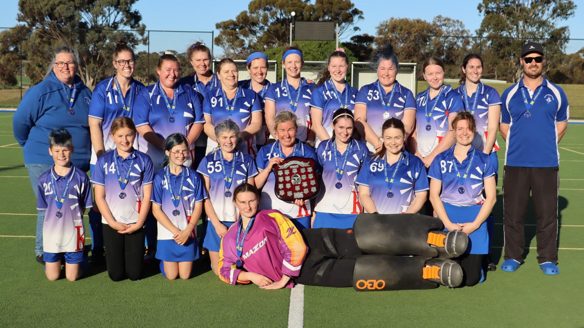 The 2024 Wimmera Hockey Association women’s premiers, Kaniva. Picture by Rachel Clark