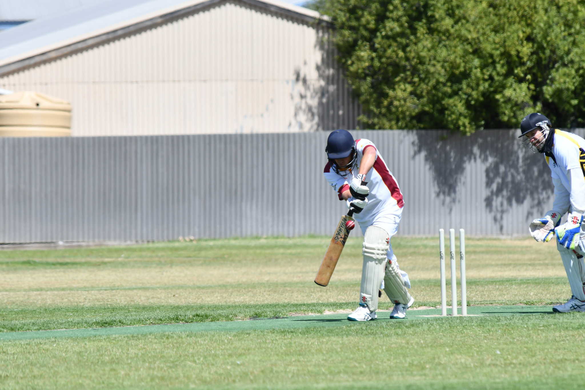 Eagles’ Mark Williams top scored with 46 (118). PHOTO: CHRIS GRAETZ