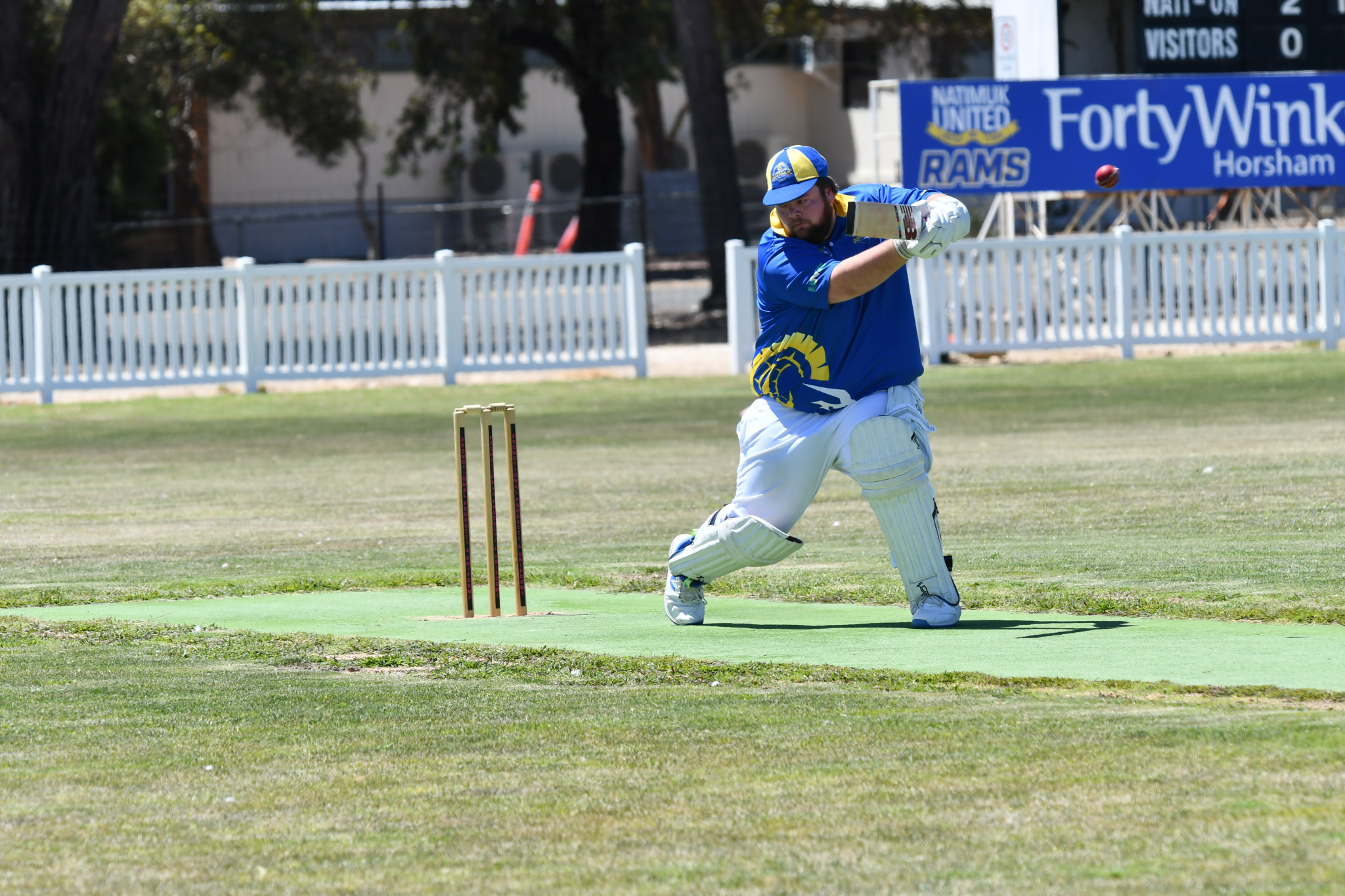 Natimuk’s Lachlan Cutter scored two runs. PHOTO: CHRIS GRAETZ