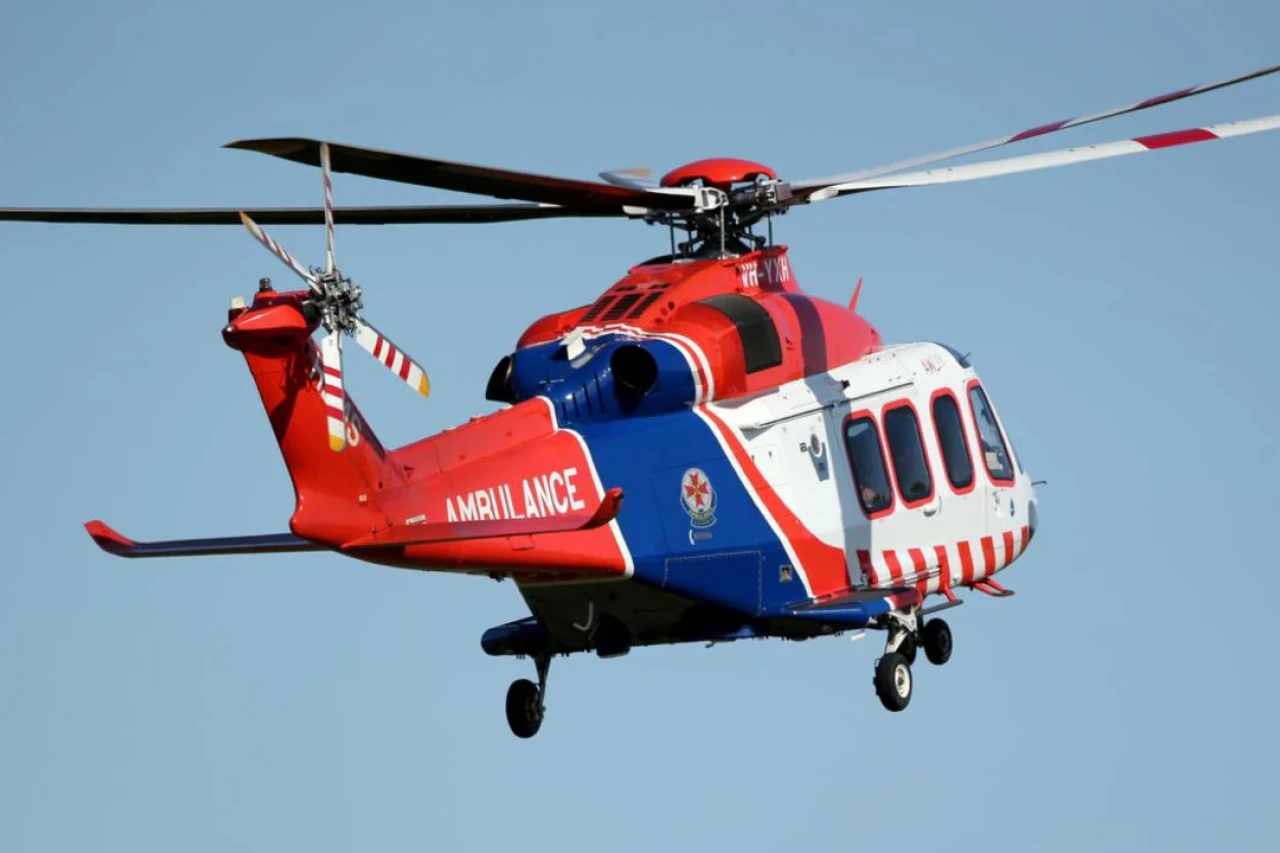 Local farmer airlifted - feature photo