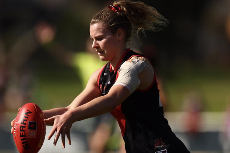 Essendon star Alex Morcom will be in Murtoa for the opening round of the Wimmera Football Netball League's inaugural women's football season.