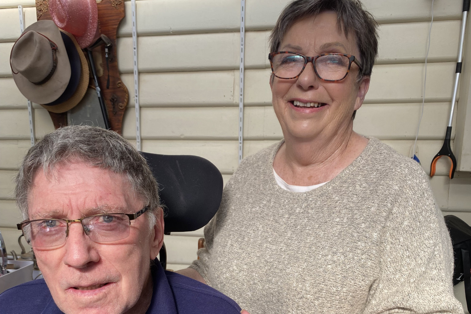 The Hopetoun couple, Terry and Robyn Bellinger.