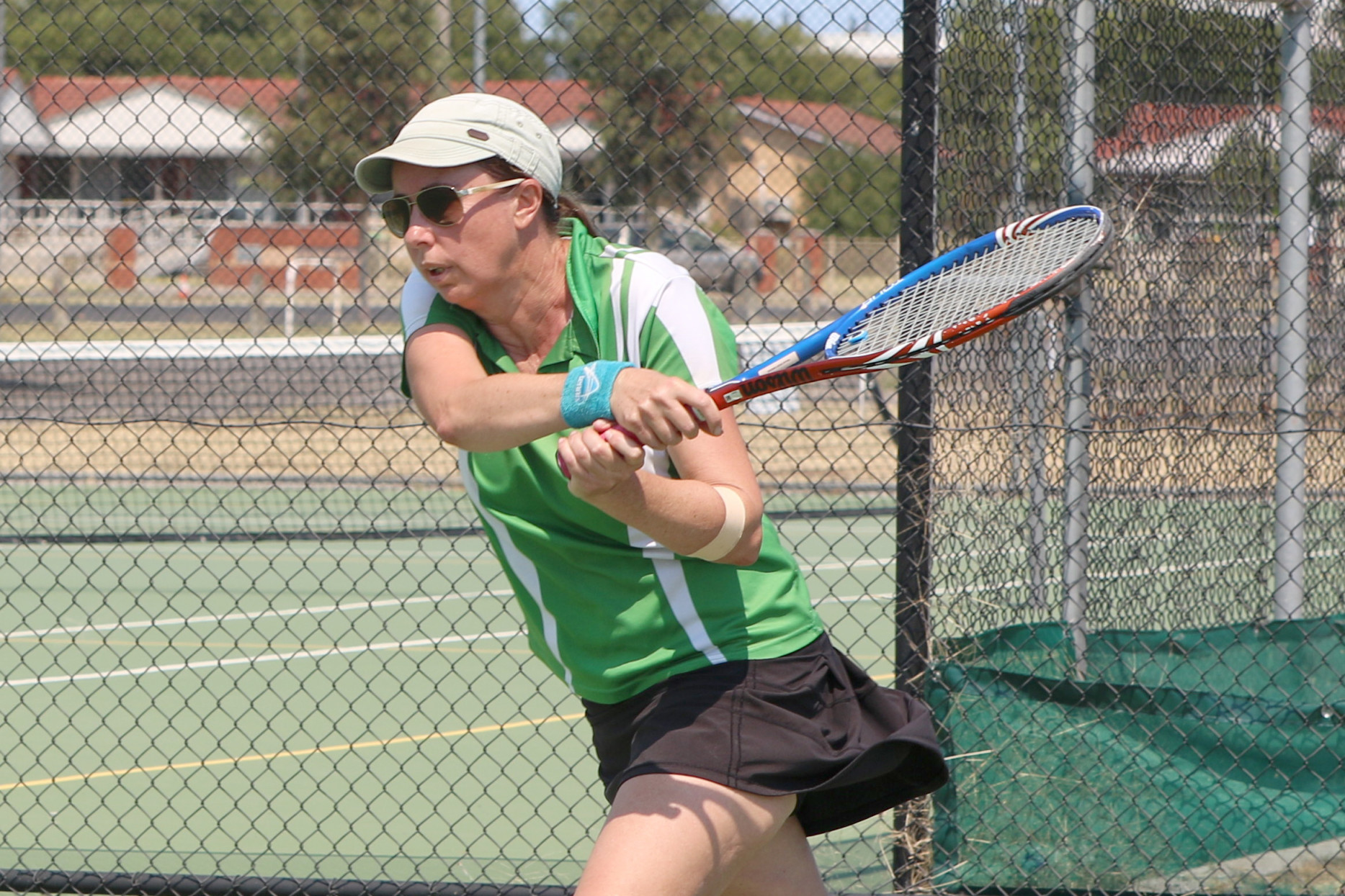 Horsham Lawn's Cherie Wood has a 13-2 record in singles and a 21-10 record in doubles this season. She is unbeaten in singles in 2024.