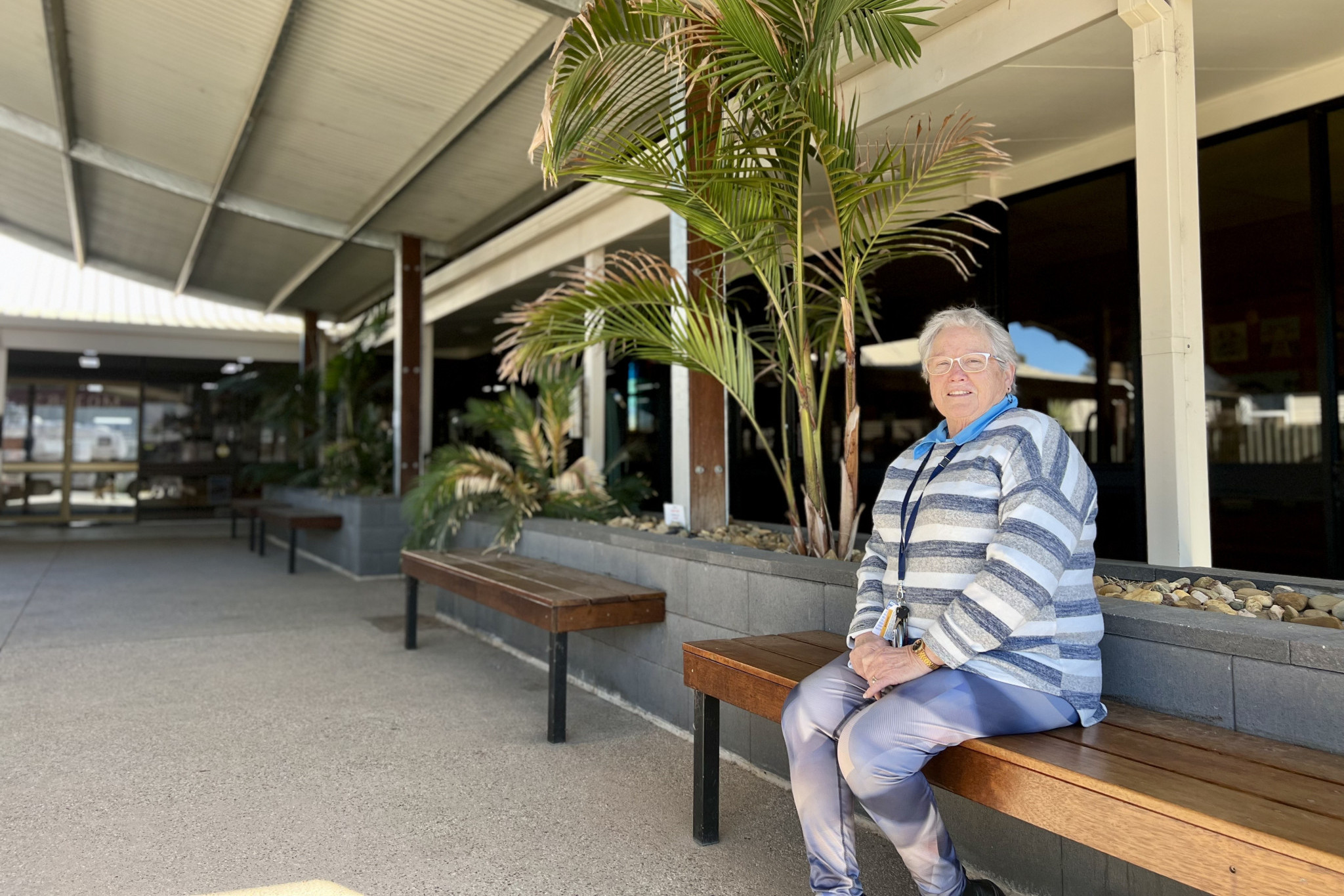 Marilyn Clancy may have retired after 28 years of caring at RNH, but she's still giving her time to the Hopetoun community.